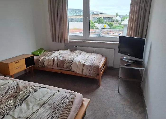 Апартаменты Messe Hannover-laatzen, 500m Zur Messe Ганновер